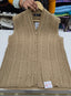 XXL SIZE Sleeveless Cardigan