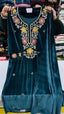 Gota Patti Valvet Suit with Full Length Stole