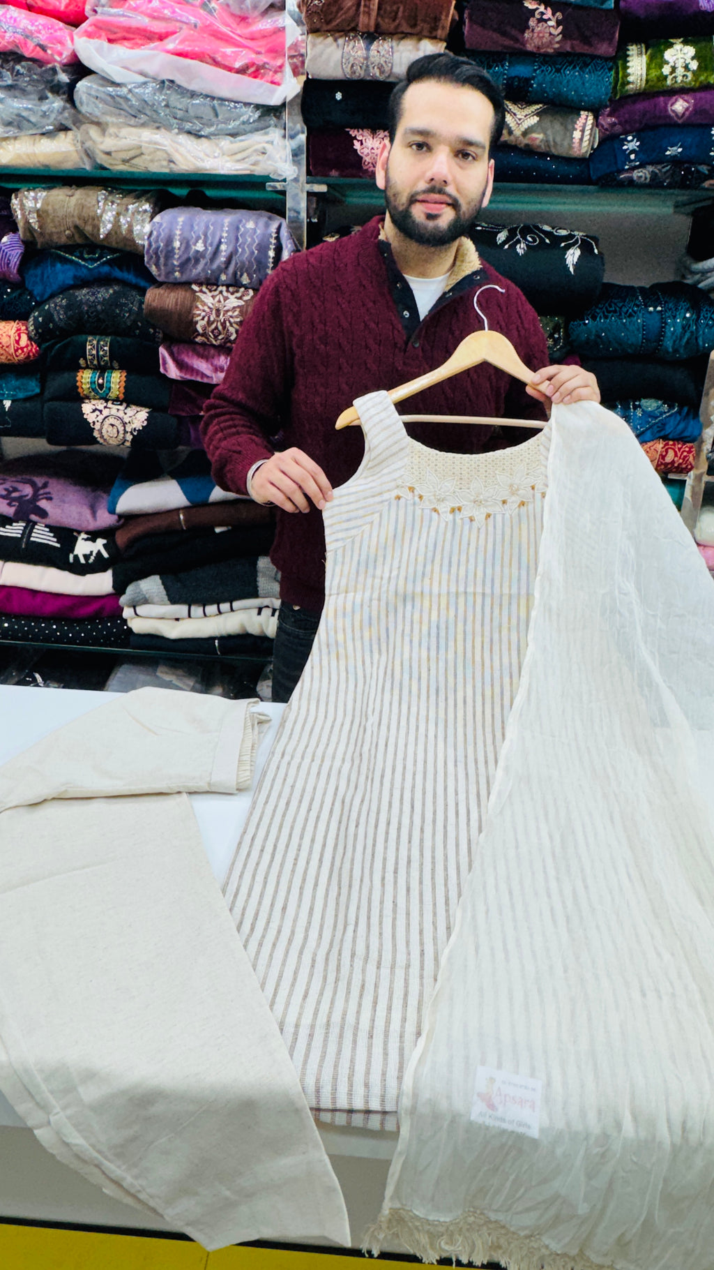 Khaadi Cotton Plazo Suit