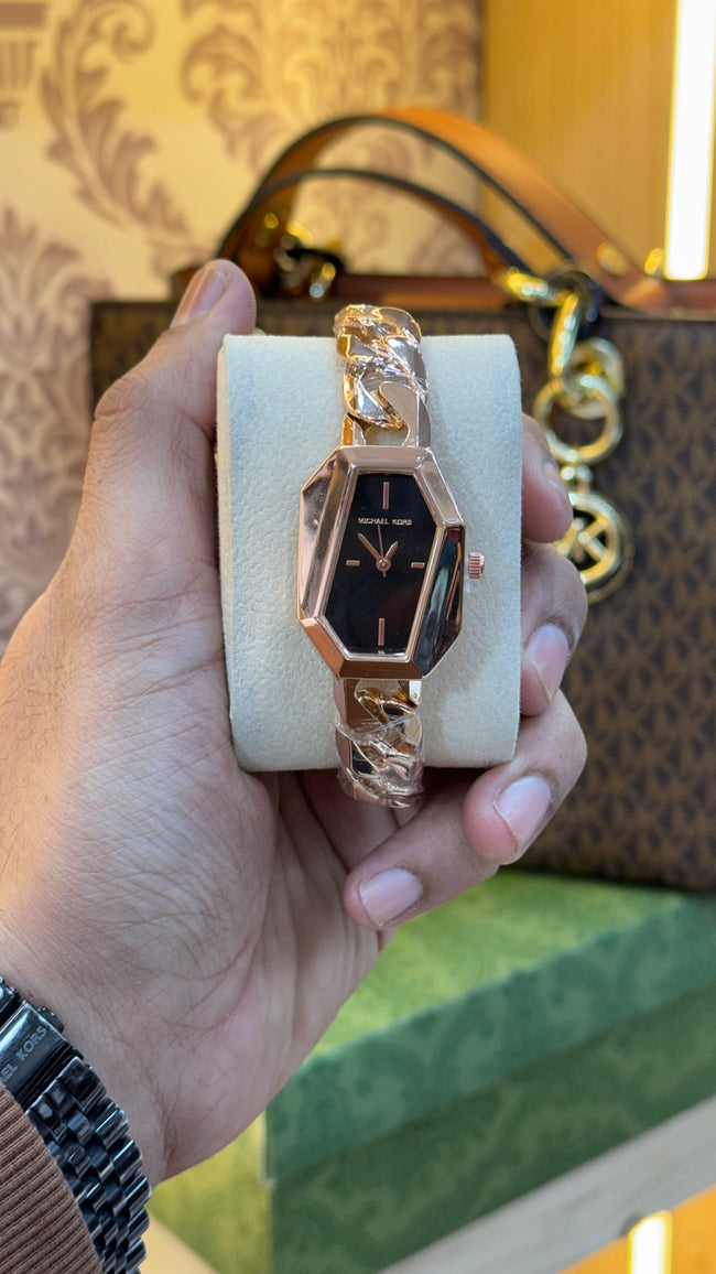 MK ROSE GOLD WATCH Hover Image