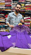 Purple Imported Fabric Co-ord Set
