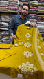 Mull Cotton Mustard Frok Suit