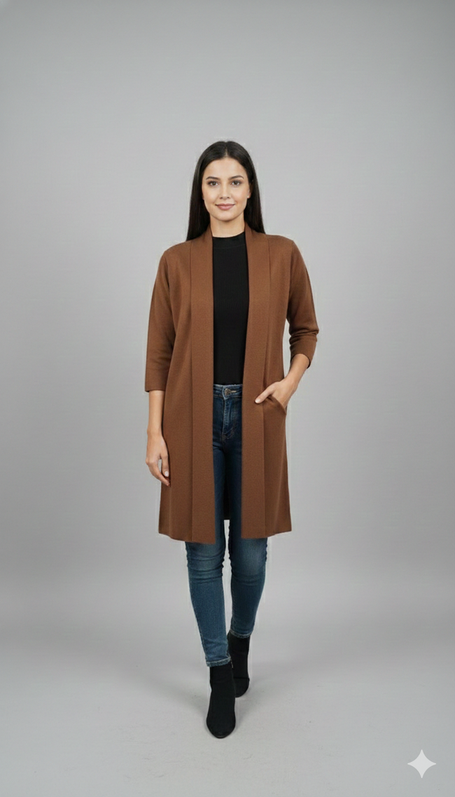 Monte Carlo Long Shrug Hover Image