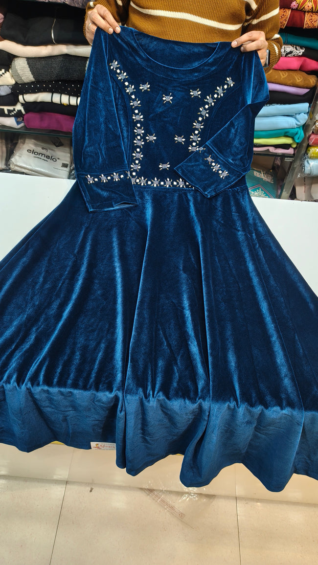 Valvet One Piece Dress Hover Image