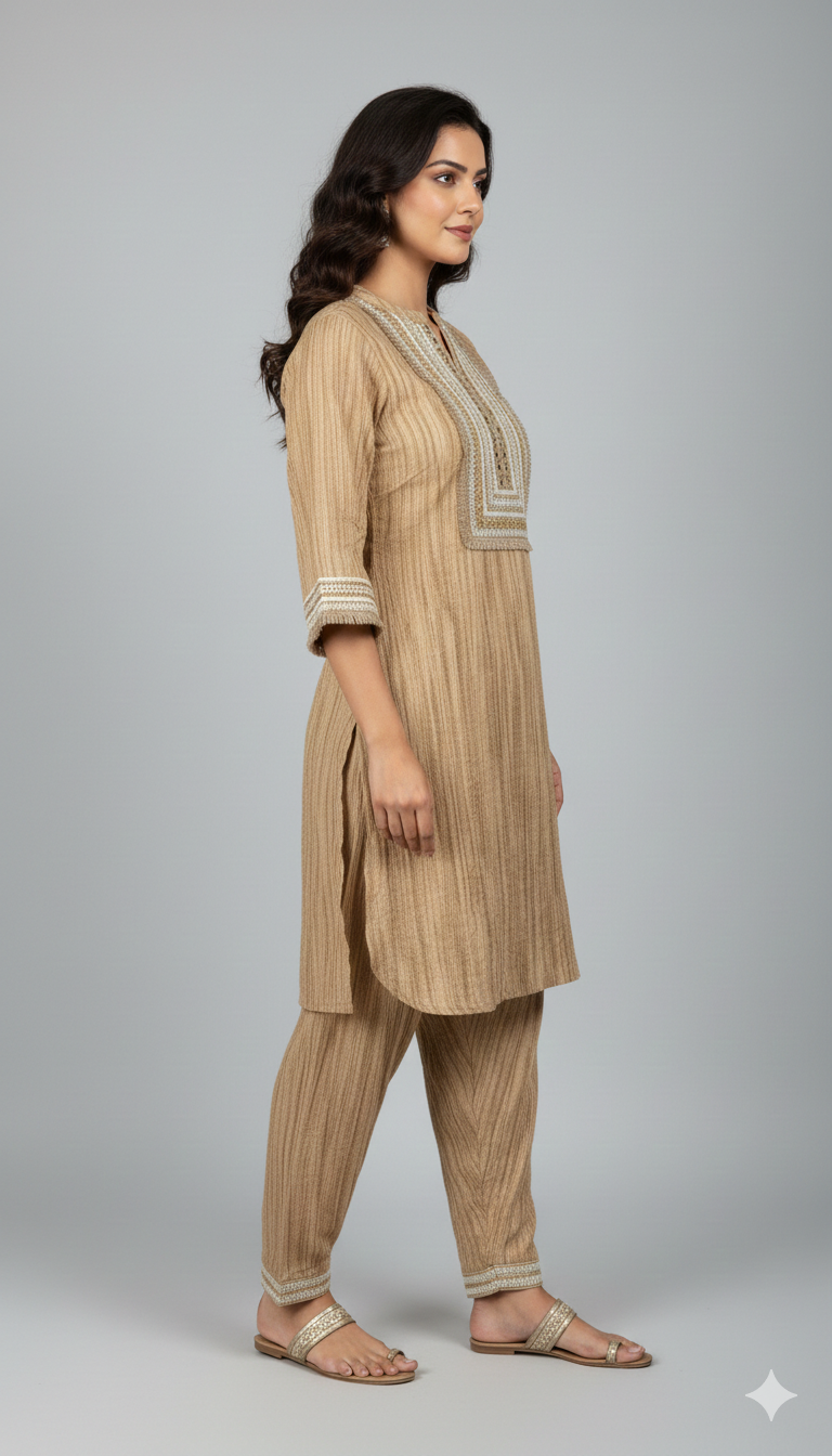 Tie n Die Cotton Afgani Co-ord Set
