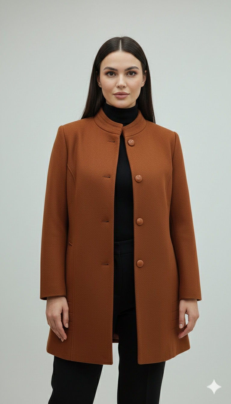 Rust 3XL Long Blazer