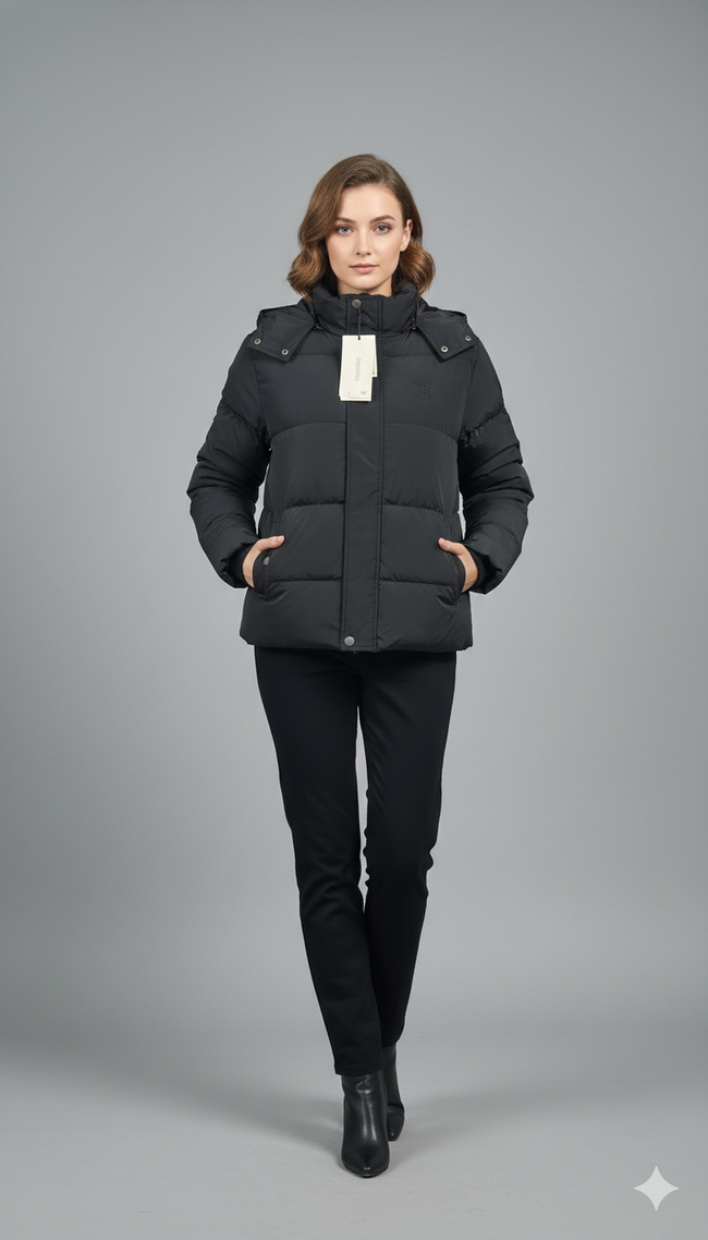 Black Imported Jacket Hover Image