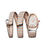 Bvlgari Solilver Rose Gold Watch ( First Copy )
