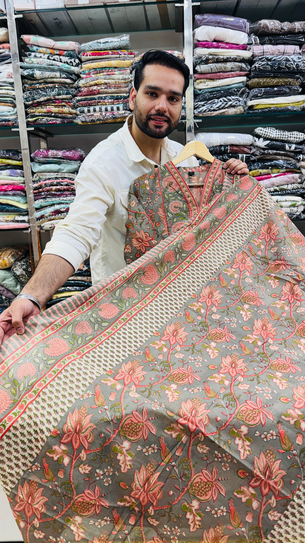 Pure Cotton Printed Frok Suit