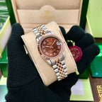 Rolex Oystersteel and Everose Gold Watch ( First Copy )