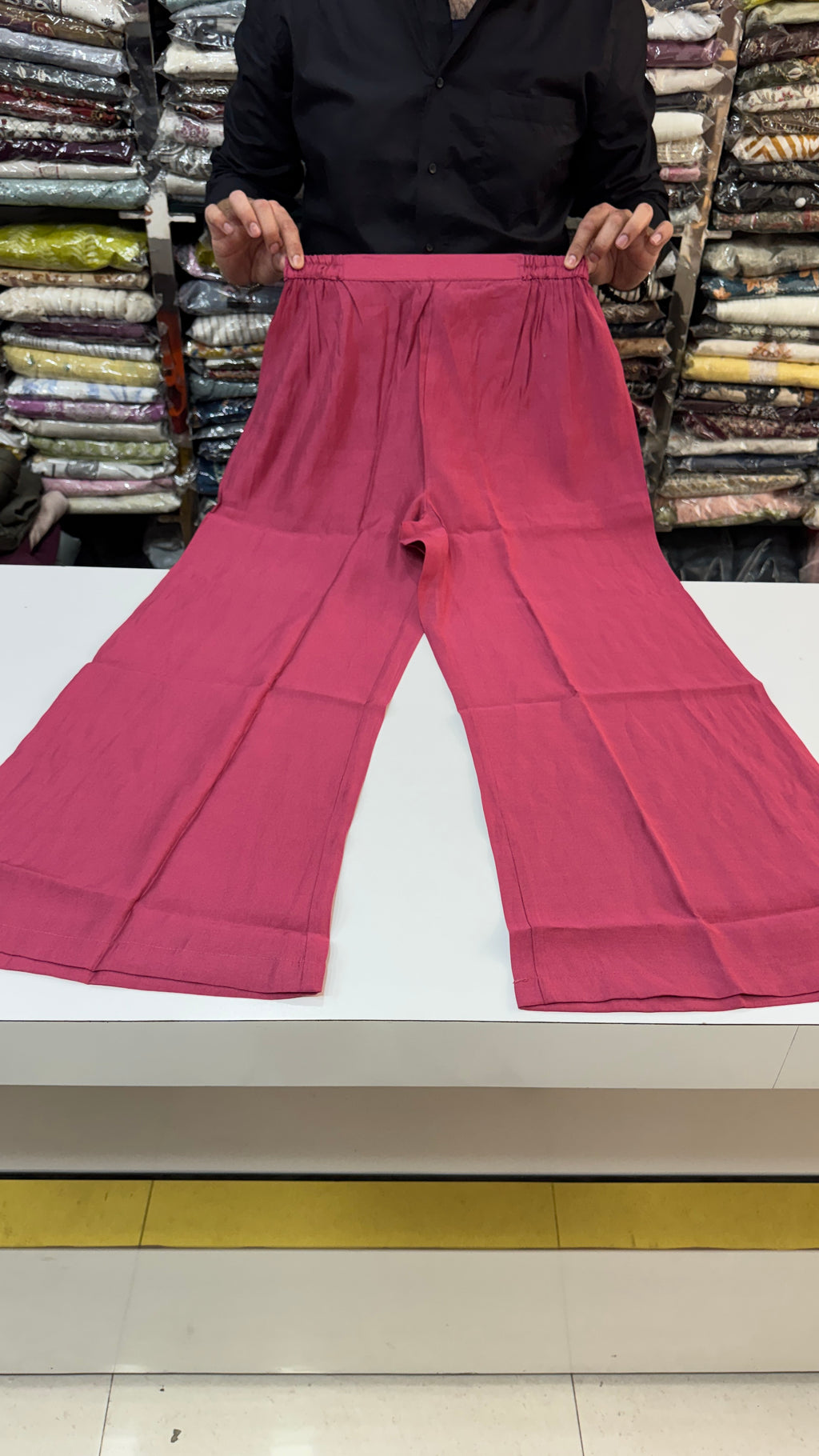 Cinnamon Pink Frok Suit with Thread Work