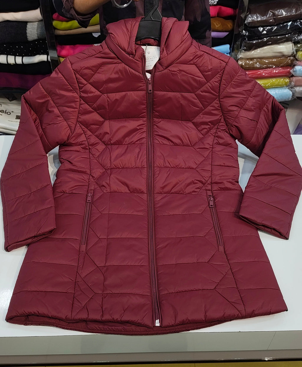 OC LONG MAROON JACKET