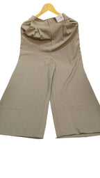 Sleeveless Imported Co-ord Set(Camel Colour)