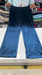 Peacock Blue Valvet Frok Suit