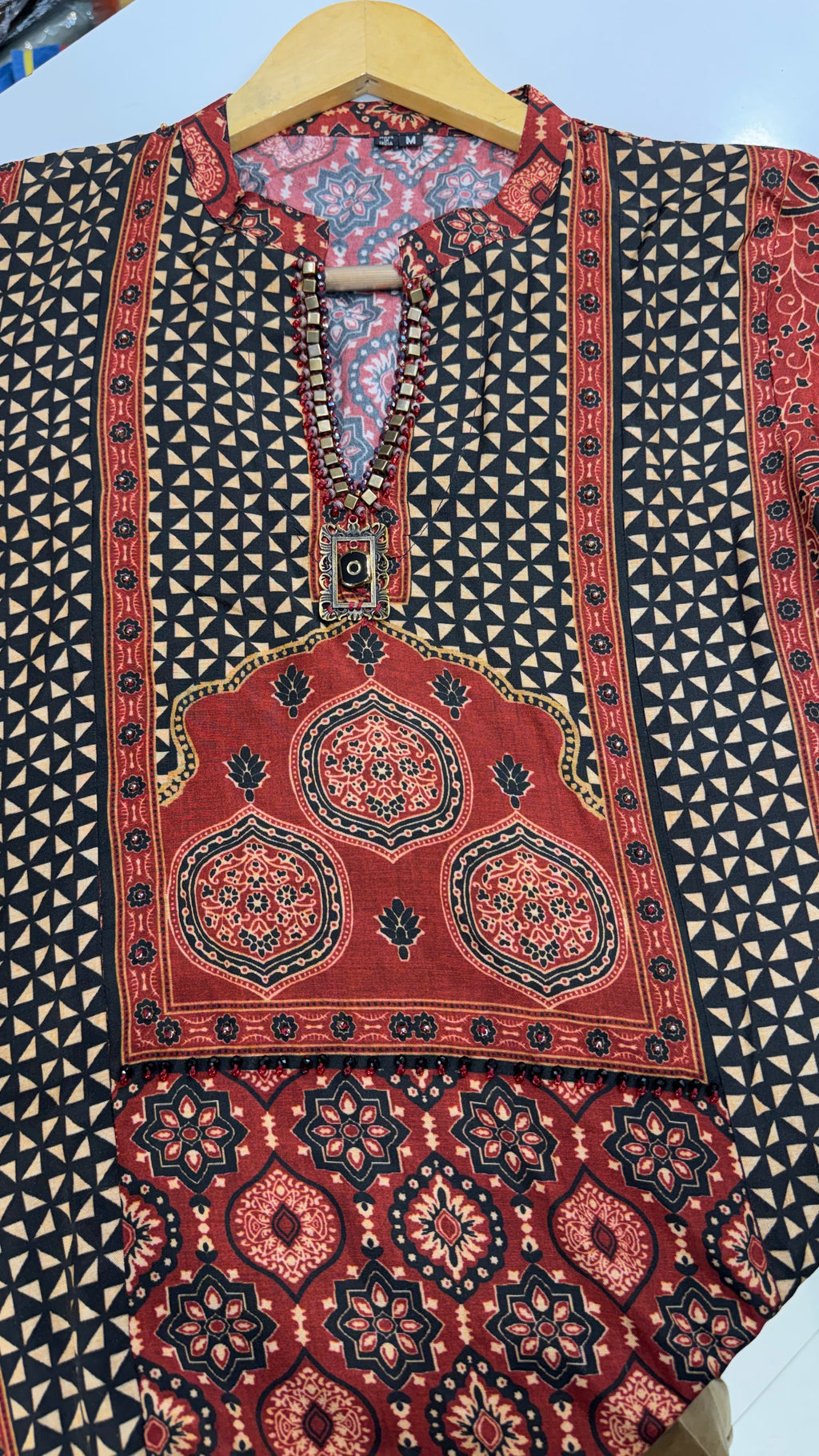 Pure Cotton Frill Frok Suit with Dapatta