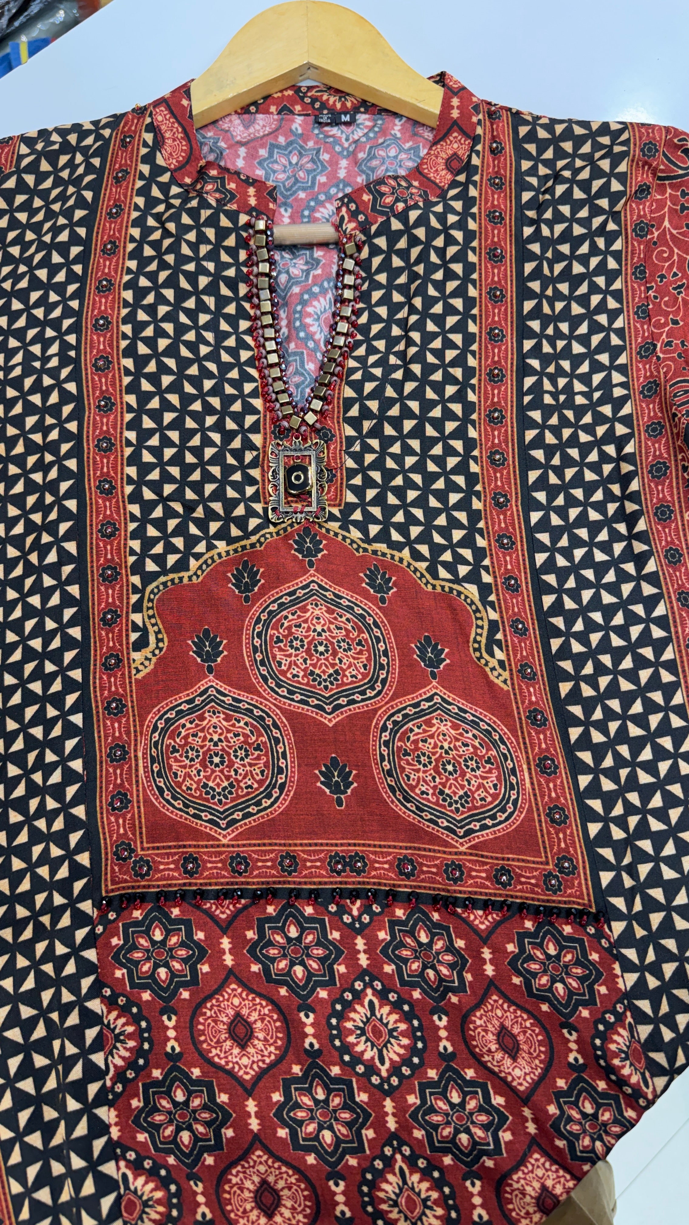 Pure Cotton Frill Frok Suit with Dapatta