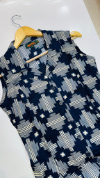 Rayon Fabric Two Pcs Co-ord Set (3/4 Sleeves Inside)