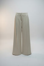Imported Creamy Plated Trouser