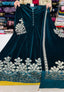 Valvet Frok Suit With Full Length Stole