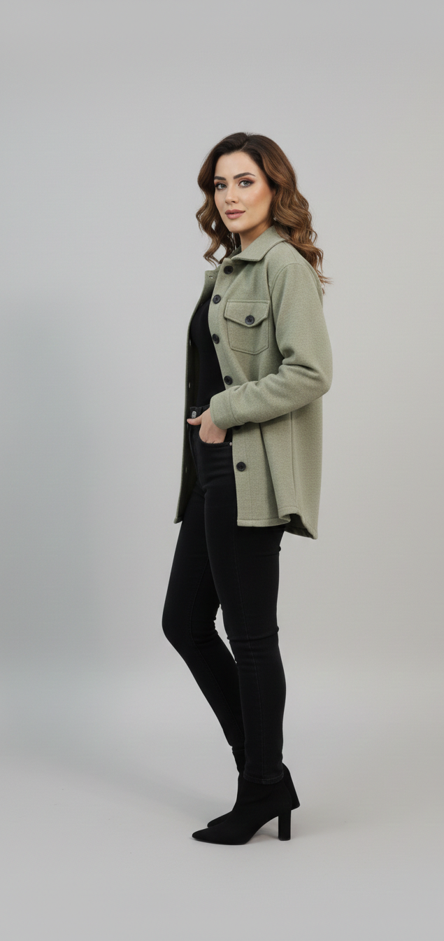 Premium Belt Length Shacket