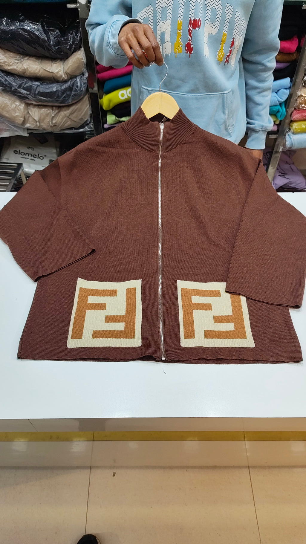 Fendi Imported Korean Co-ord Set Upto XL size