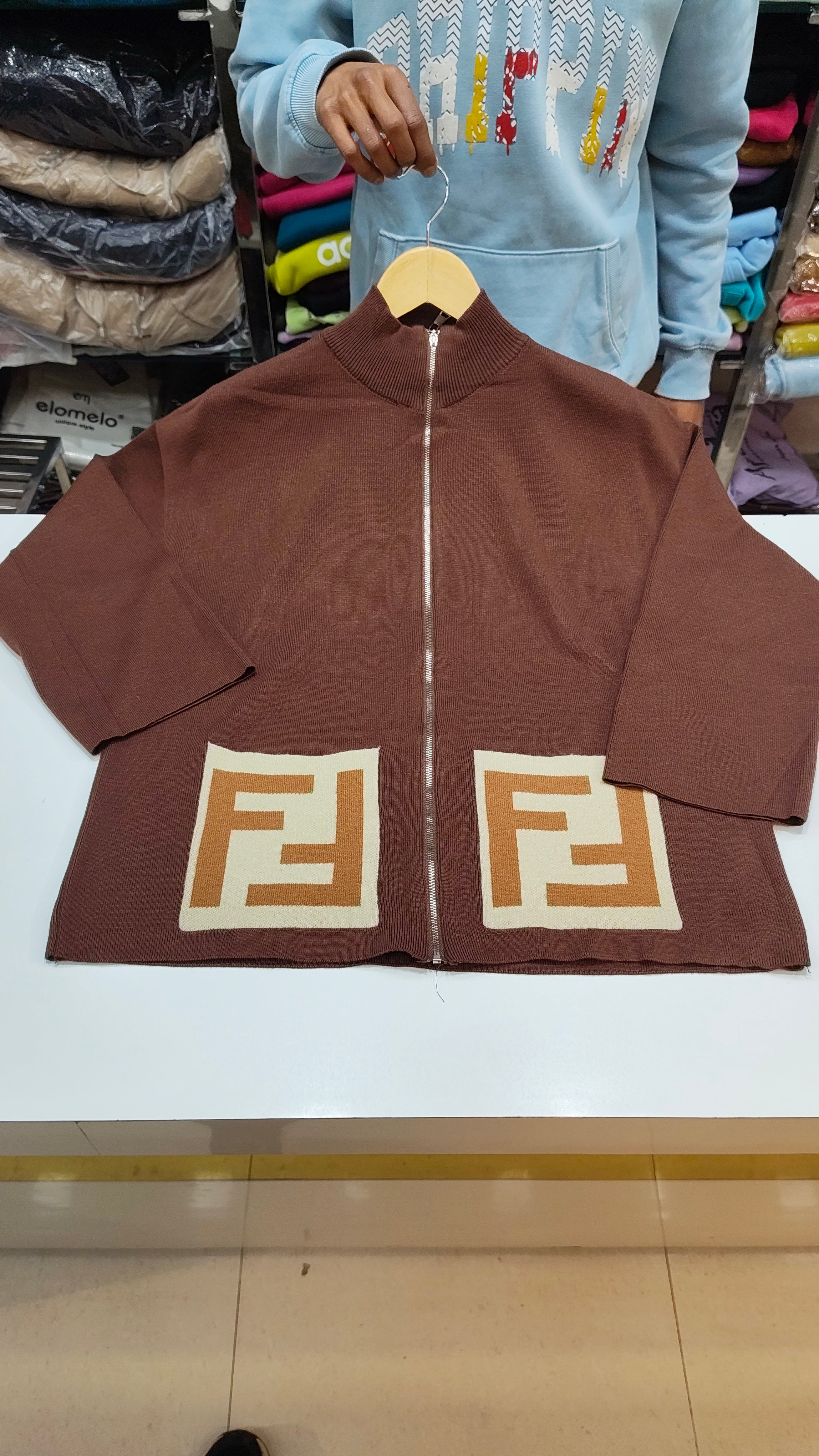 Fendi Imported Korean Co-ord Set Upto XL size