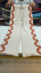 Woolen Cream Co-ord Set