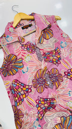 Maslin Two Pcs Co-ord Set ( Sleeves Inside)