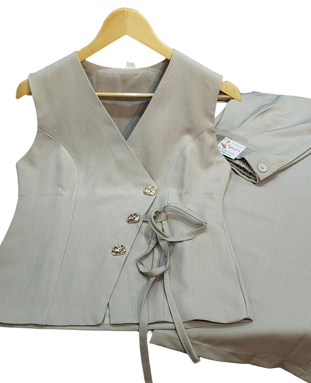 Sleeveless Imported Co-ord Set