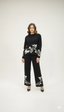 Black Woolen Co-ord Set