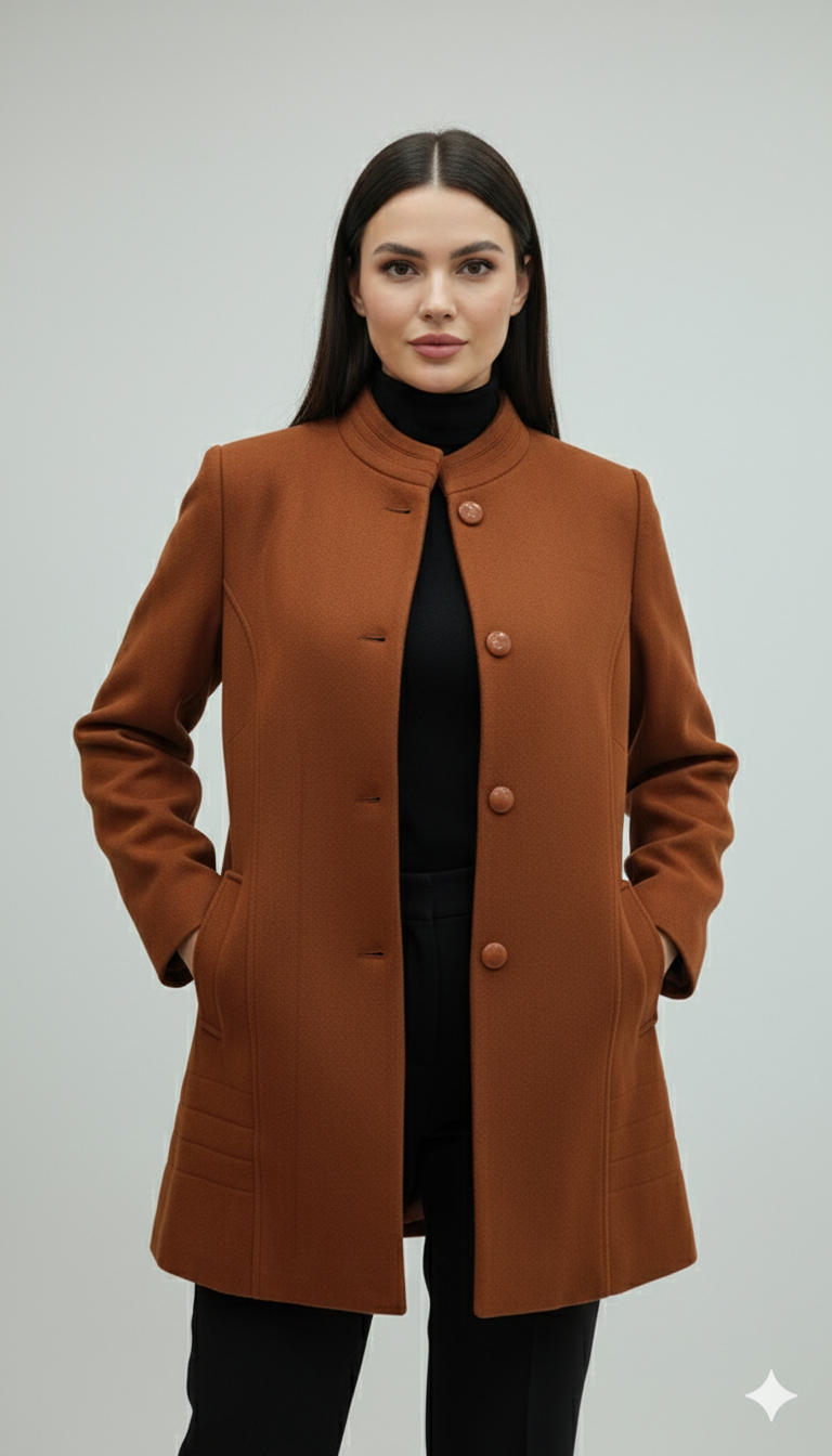 Rust 3XL Long Blazer