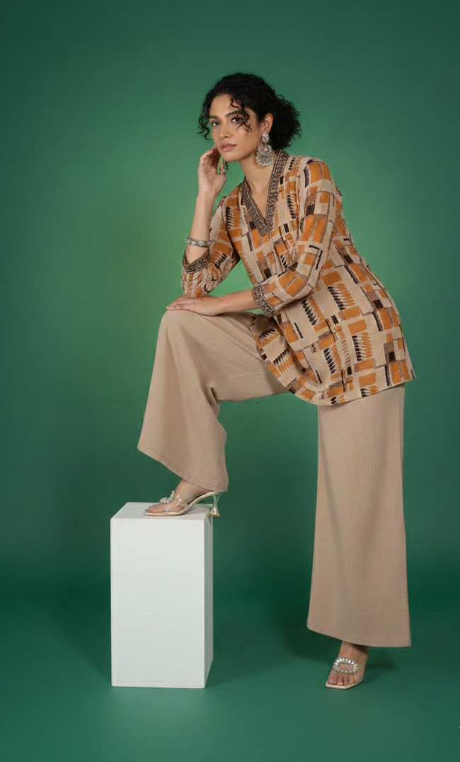 Au- 225 Imported Co-ord Set Hover Image