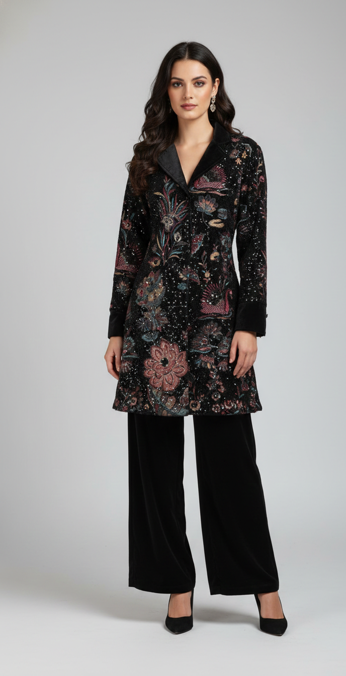 Monte Carlo Black long Co-ord Set