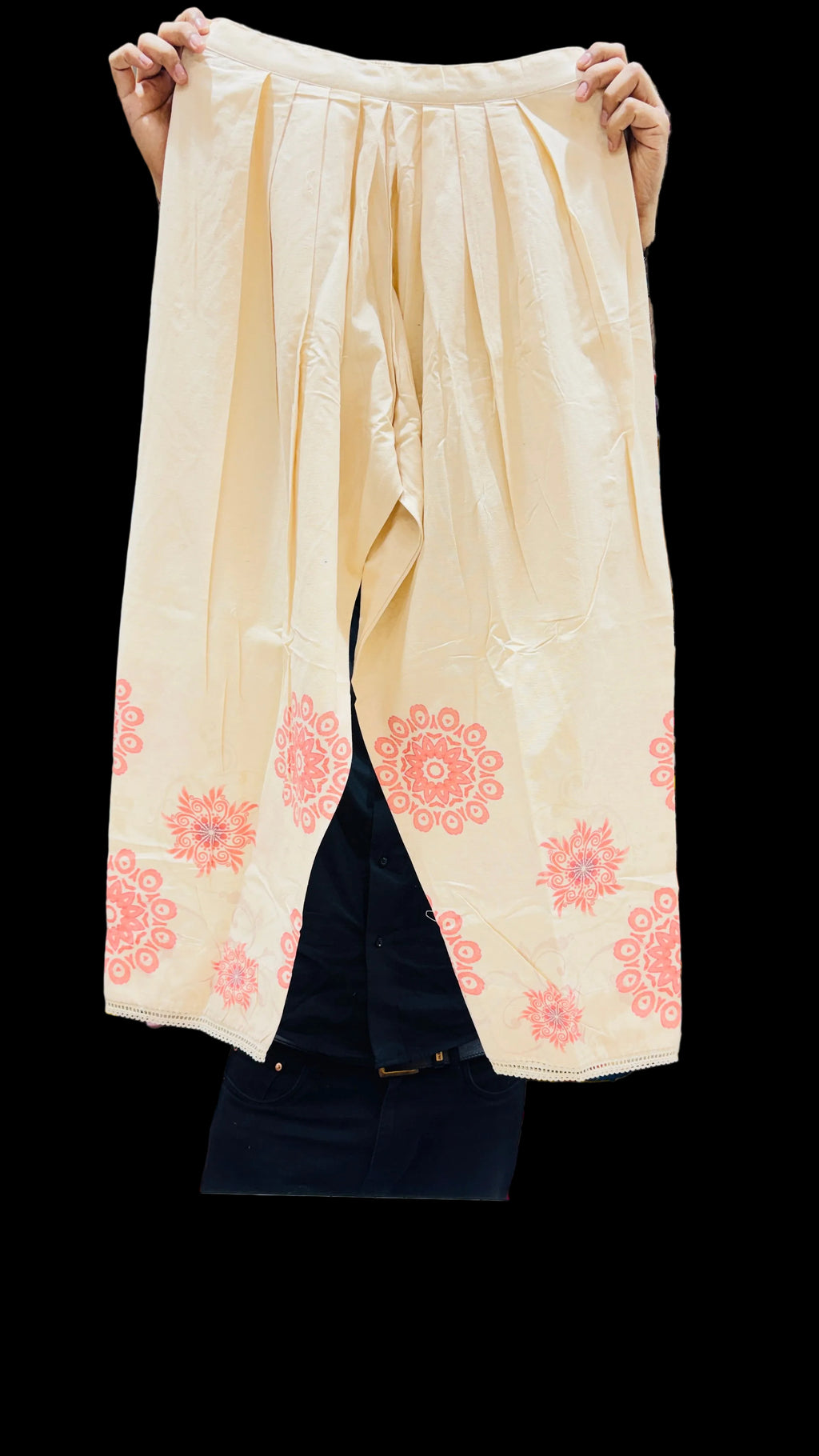 Peach Farsi Salwar Suit