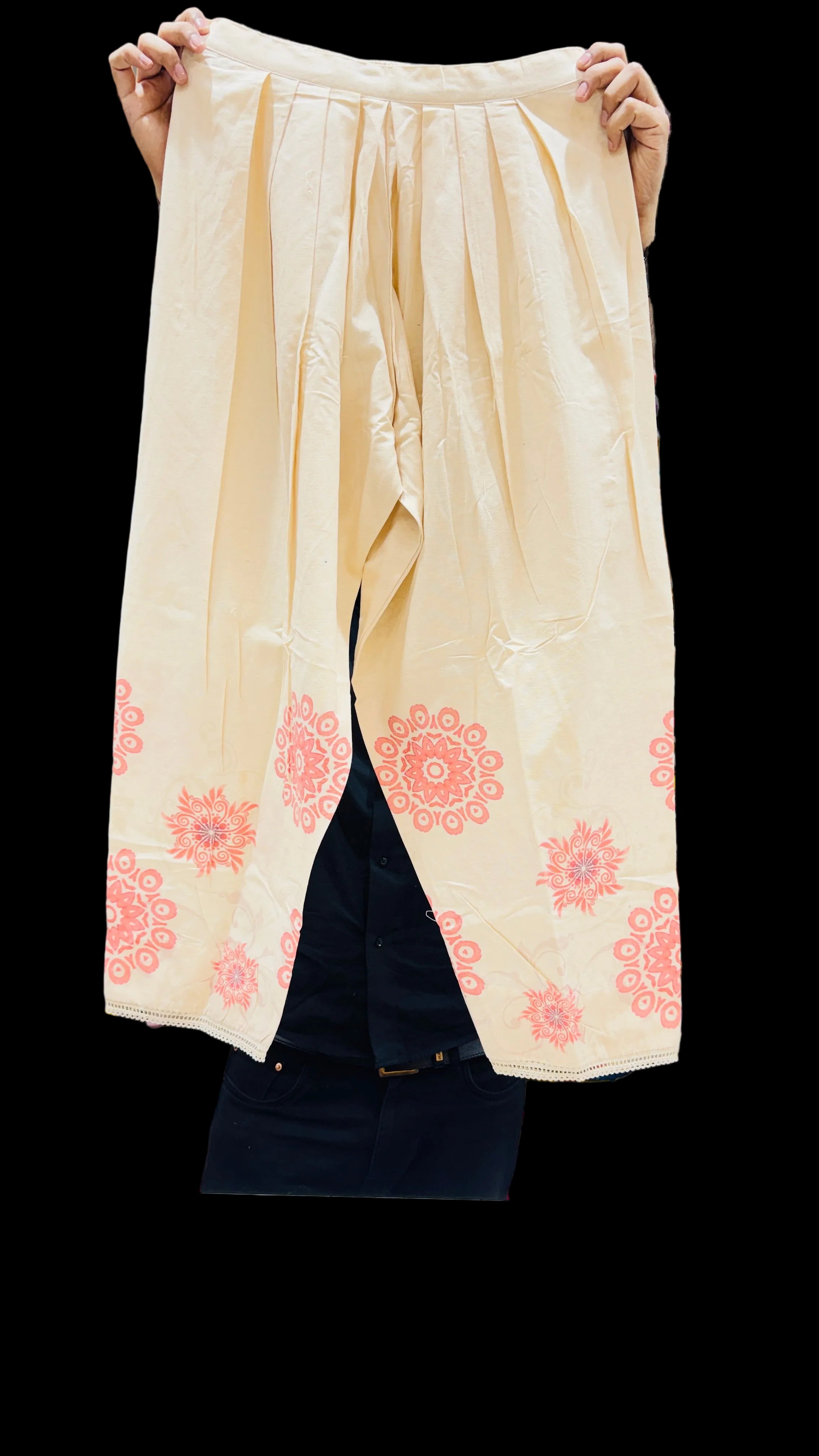 Peach Farsi Salwar Suit