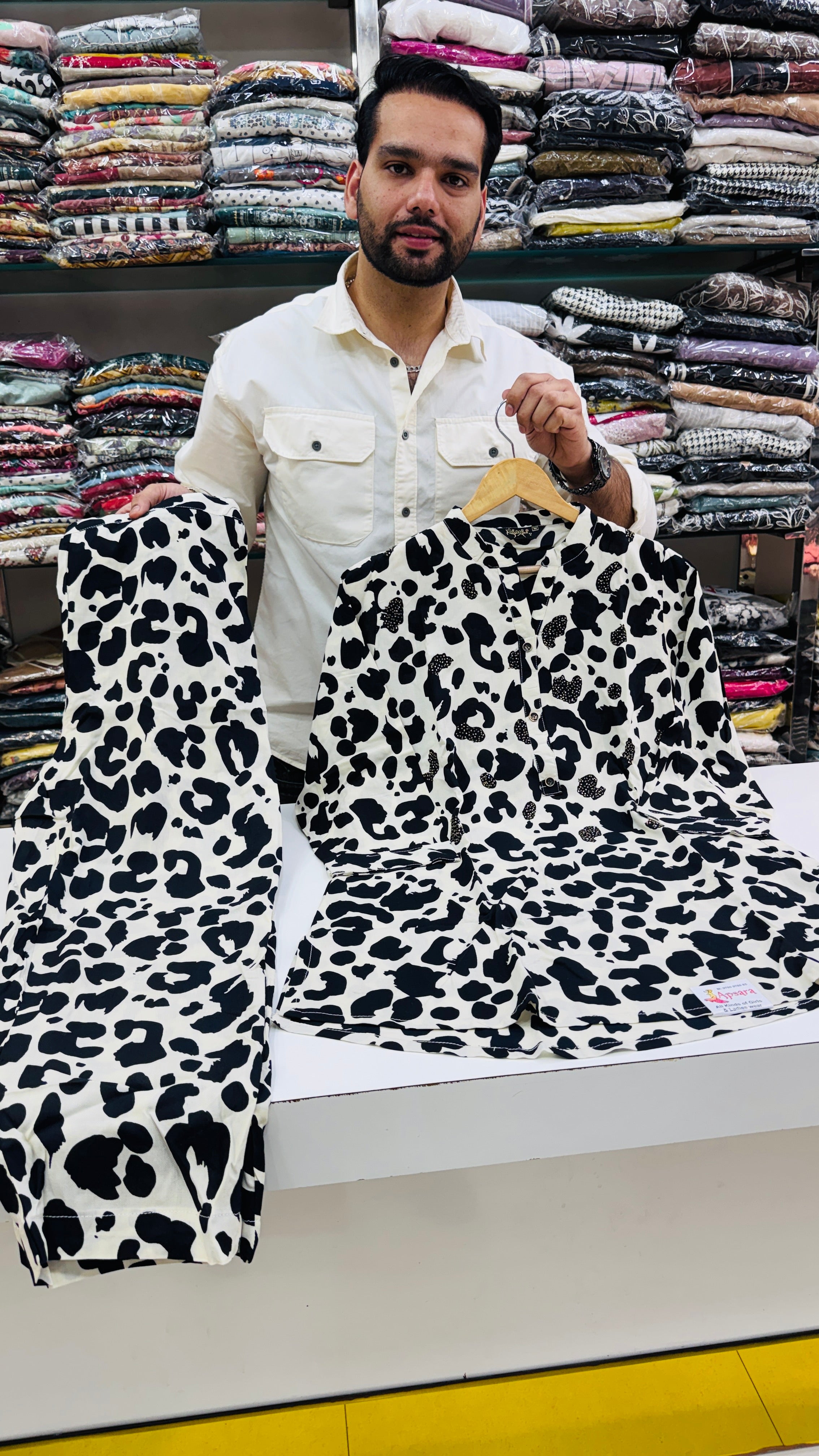 Black & White Co-ord Set