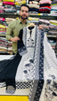 Pure Georgette and Crepe From Suit with Frill