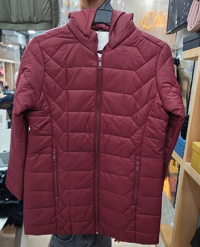 OC LONG MAROON JACKET Main Image