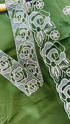 Pure Cotton Straight Mehndi Plazo Suit