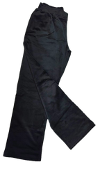 Black Valvet Suit with Heavy Stole
