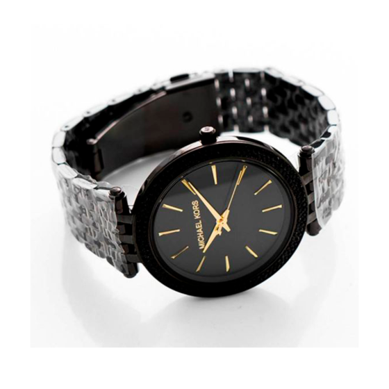 Michael Kors Black Watch ( First Copy ) Hover Image